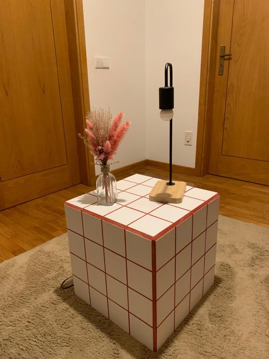 Mesa de centro em azulejo - fazemos personalizada