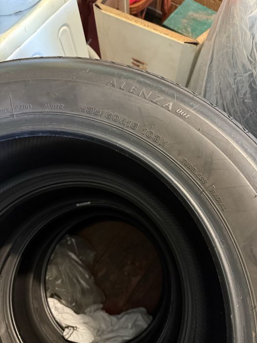 2024р bridgestone alenza 001 235 60 r18 літо 235/60 r 18 p18 лето