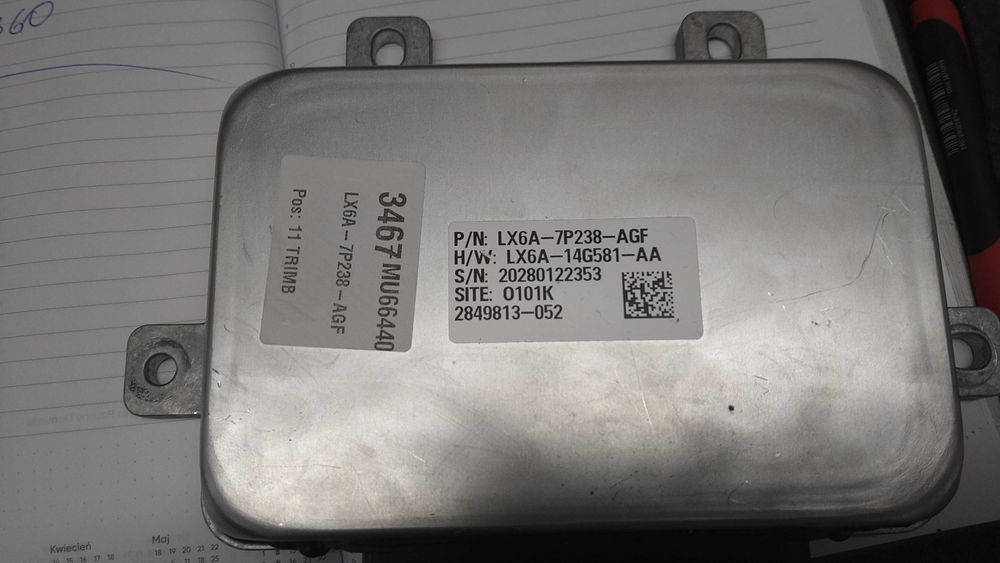 Naprawa sterownika AWD Ford Kuga 3 Espace ...