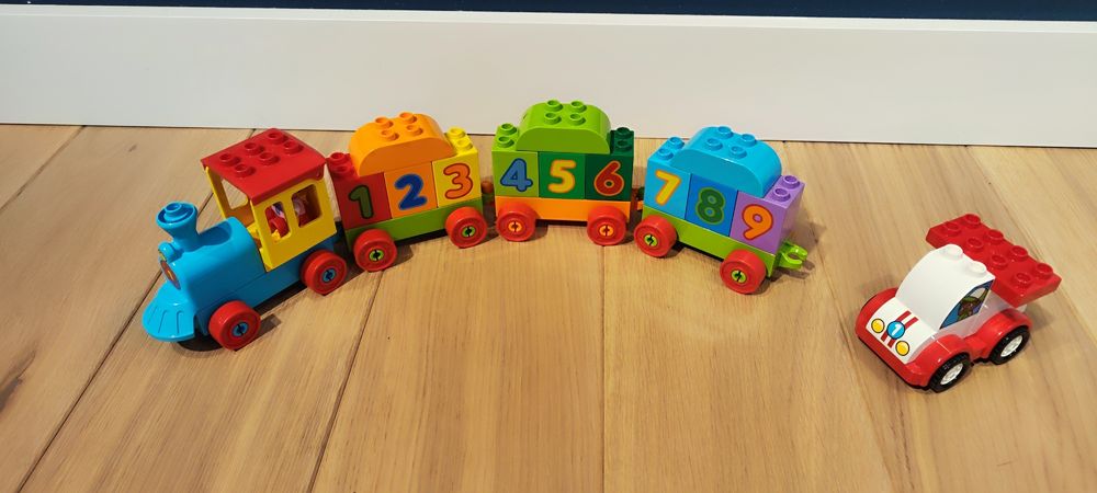 Pociąg Cyferki LEGO duplo