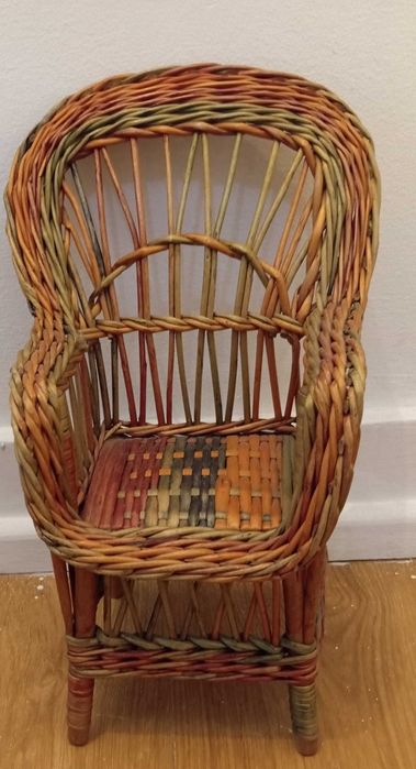 Mobília de jardim em verga