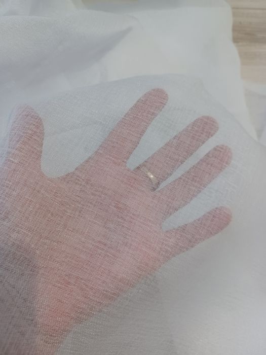 Тюль гардина готова льон