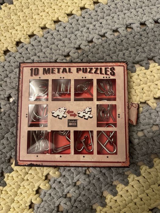 10 metal puzzles