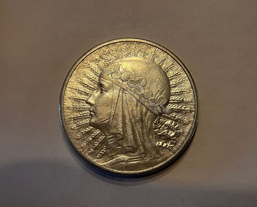 Moneta srebrna II RP 10 złotych Polonia 1932r
