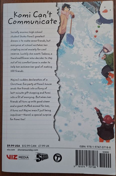 Komi Can't Communicate Volume 7