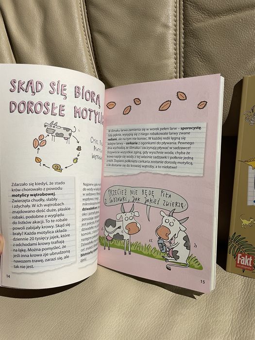 Zestaw 2 książeczki Jak to działa ? Robale Dinozaury