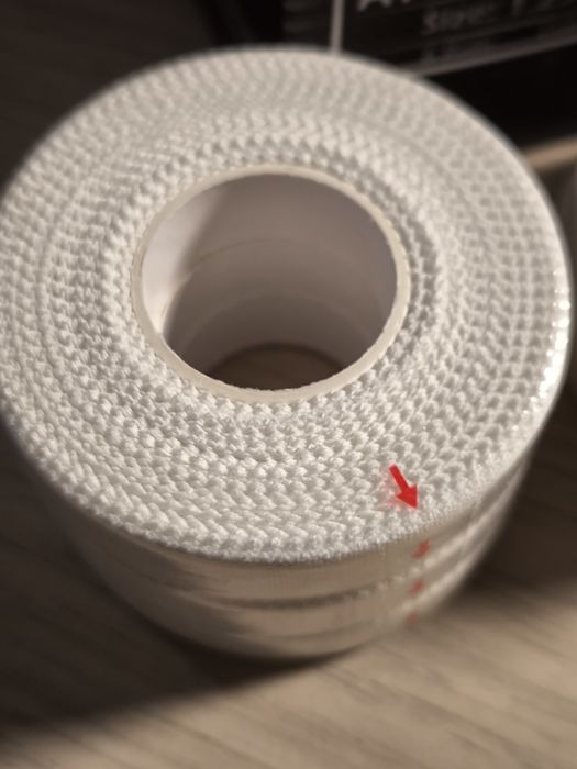 Fita auto adesiva desportiva branca