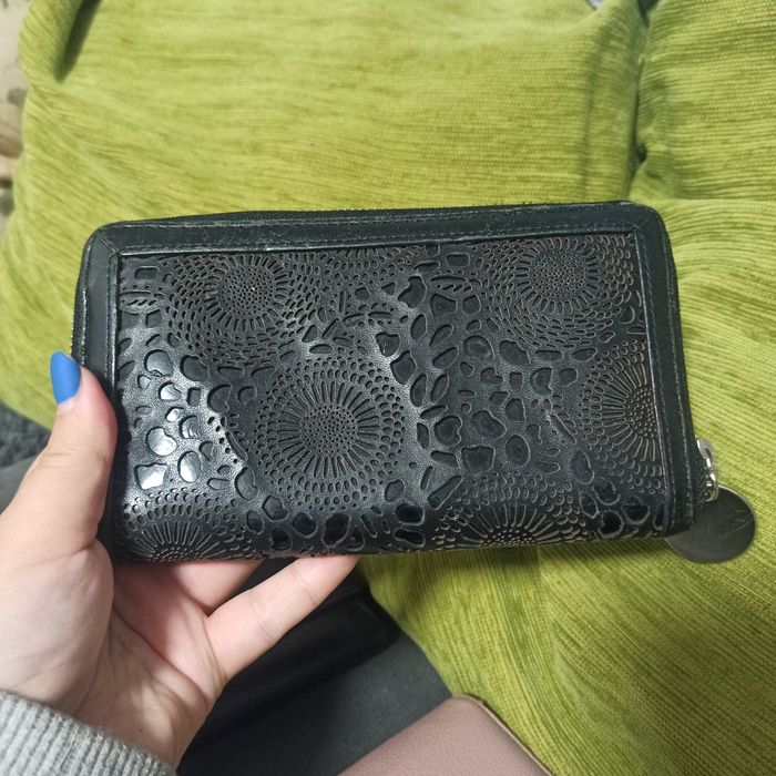 Кожаный кошелек, шкіряний гаманець оригінал Wallet DKNY Radley Witcher