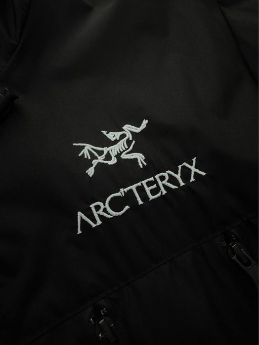 Чоловіча Вітрівка Arc'teryx | Водовідштовхуюча Куртка | Чорна | S–3XL