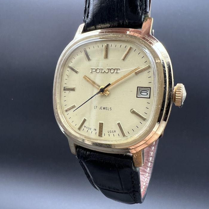 Годинник Poljot позолота 5m полет часы