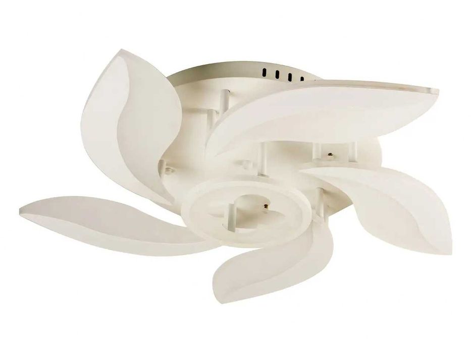 Стельова LED люстра, світлодіодний світильник Sunlight білий