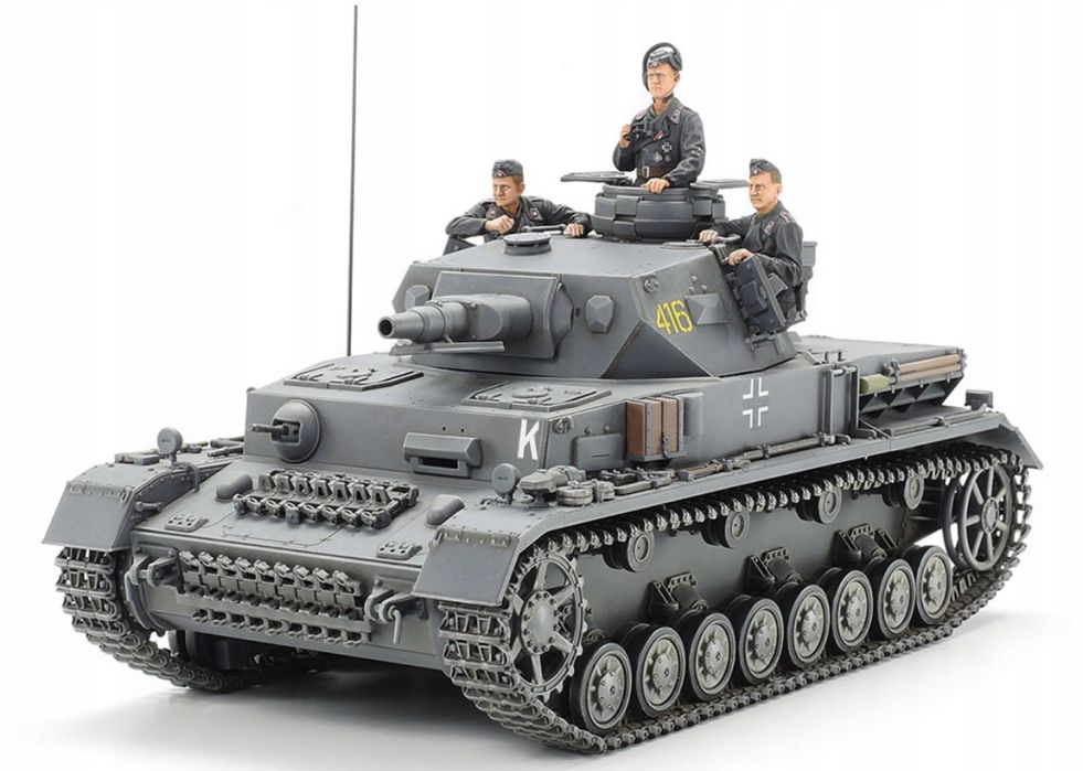 Czołg PzKpfw Panzer IV Ausf.F 1:35 model 35374 Tamiya