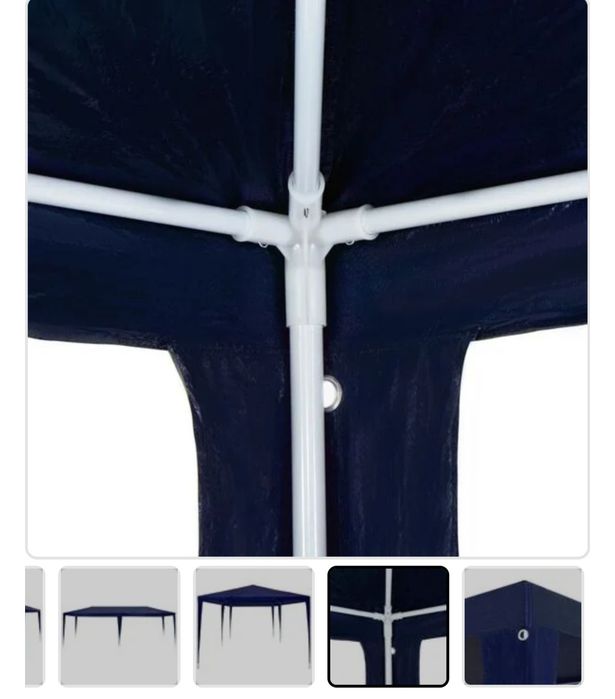 Tenda/ Toldo azul    3 X 6m