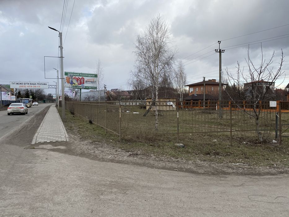 Земля 51 сотка  фасад