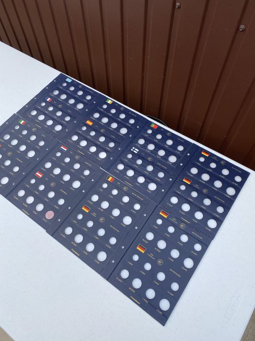 Листи для монет євро Leuchtturm vista euro 8шт