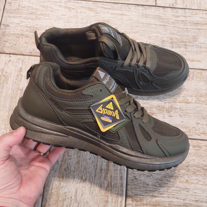 Кросівки Gipanis  графіт та хакі