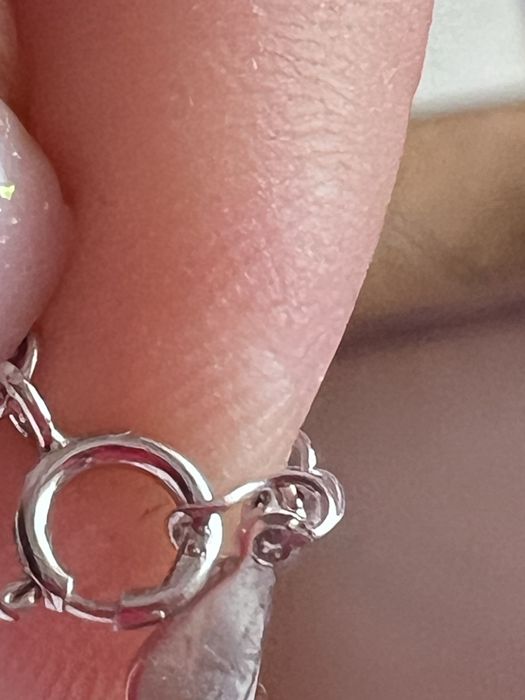 Кольє срібне геометрія