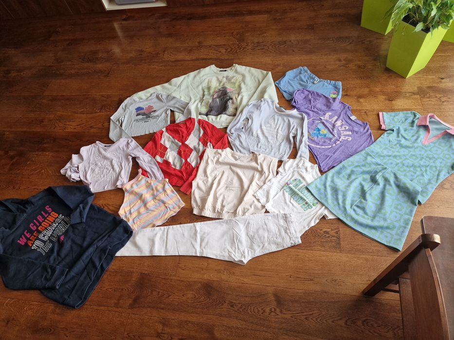 Zestaw ciuchów XS-S stan bardzo dobry Bershka