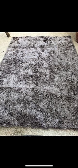 Carpete beje com brilho