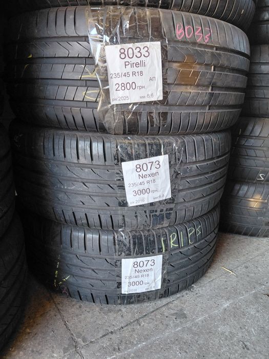 Продам б/у колеса 235/45 r18