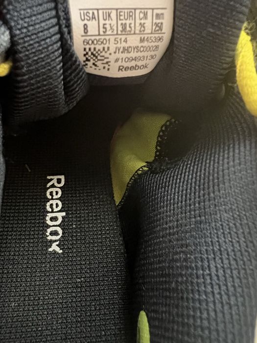 кроссовки для тяжелой атлетики и кроссфита) Reebok CrossFit Lifter в ярко-желтом с черным исполнении