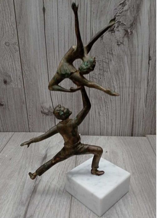 Статуетка "Гімнасти"  (бронза , СРСР)
