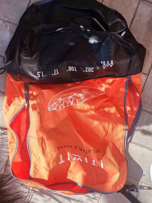 NOVO PREÇO - KAYAK 3 lugares como novo OFERTA colete criança