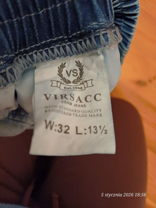 Spodenki krótkie jeans S/M