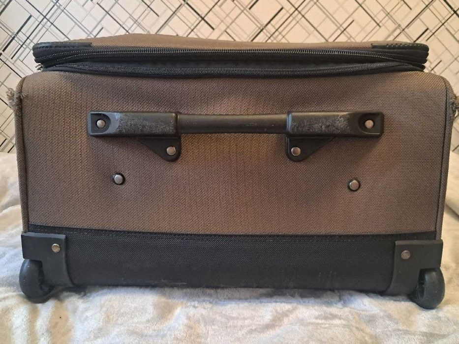 Велика тканинна валіза Samsonite (оригінал) на 2 колесах