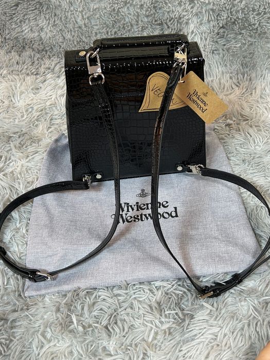 Сумка - рюкзак Vivienne Westwood Betty Crocodile