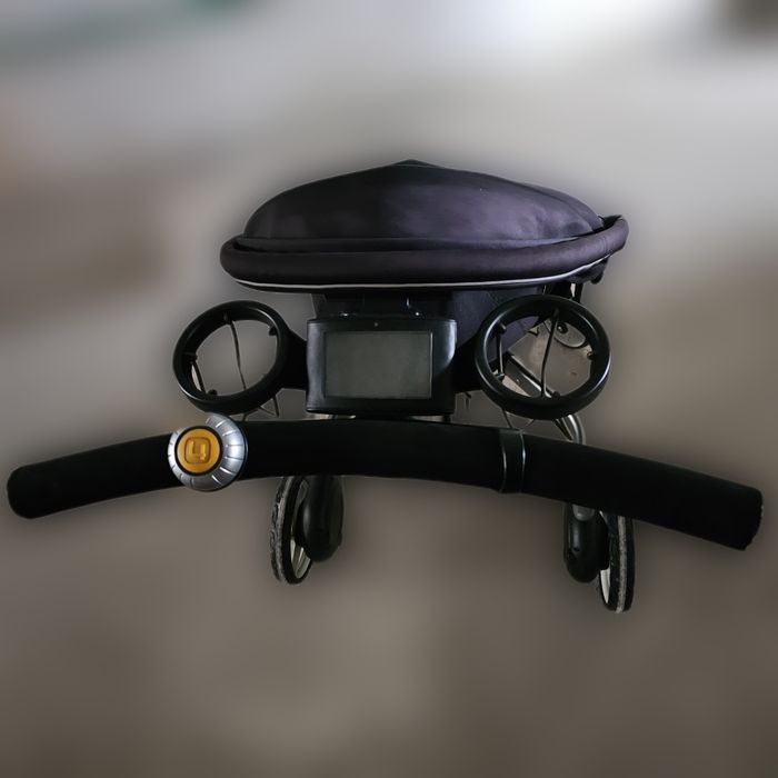 Carrinho origami 4moms e alcofa