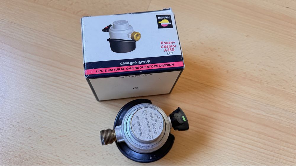 Valvula adaptadora de gás Repsol