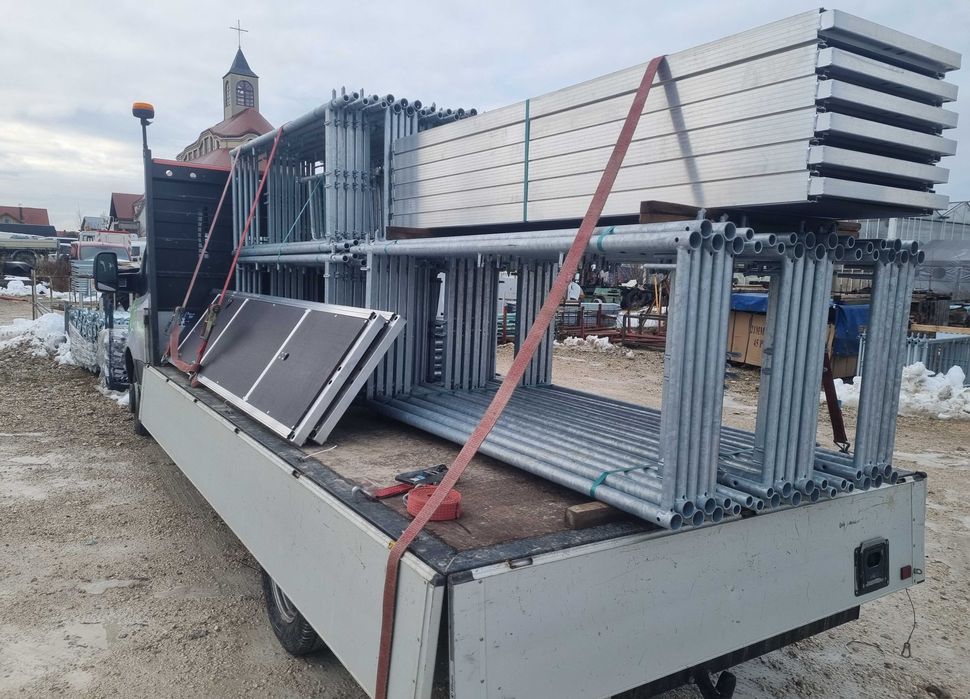 Rusztowanie Pletak typ PLETTAC elewacyjne nie UŻYWANE idealne na domki