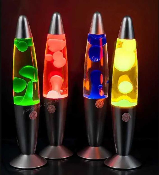 Ночник светильник Лава лампа парафиновая с воском 35 41см Lava Lamp