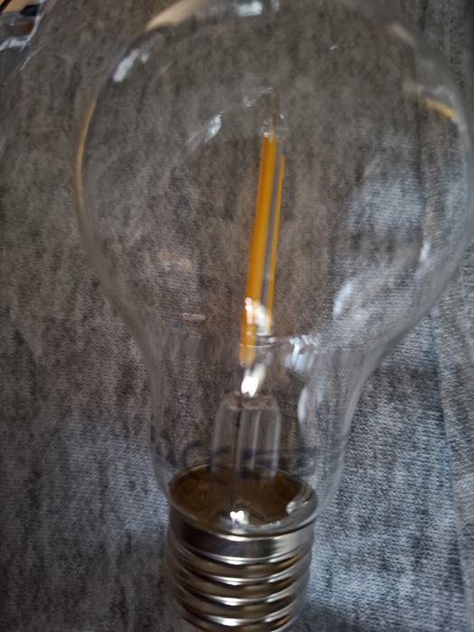 IKEA żarówka LED E27 150 lumenów LUNNOM led kula przezroczysta 116W 2