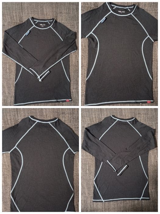 Дитяча термо кофта Trollkids Merino wool+ фліска. На 11-13 р., 152см