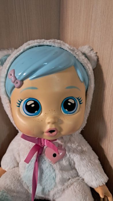 Кукла Cry Babies Интерактивная Плачущий младенец мишка Кристалл