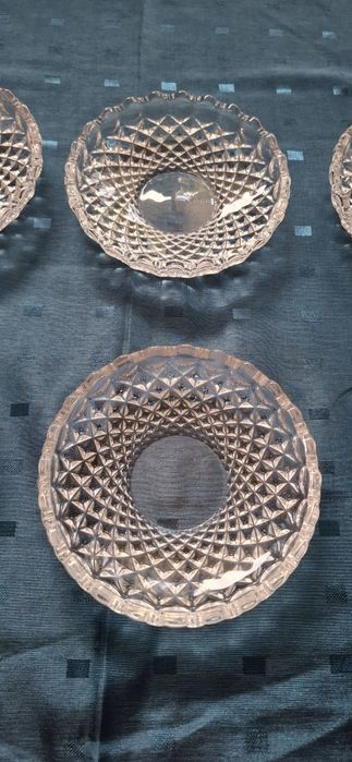 Тарілка блюдце цукерниця кришталь хрусталь