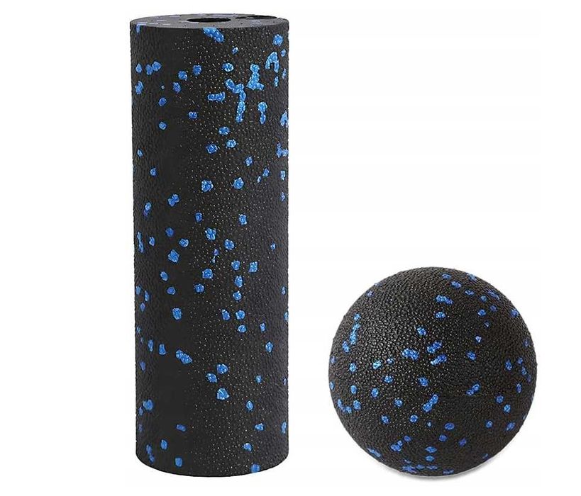 Roller Piłka Wałek do Masażu Zestaw do Akupresury Piłeczki z EPP