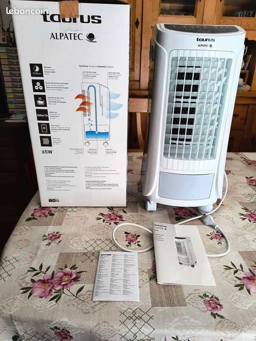 Climatizador de Ar - refresca, ventila, purifica e humidifica o ar