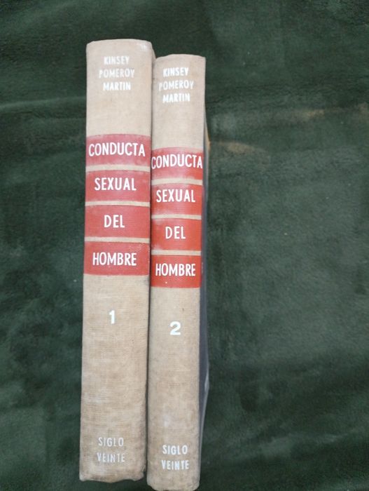 Conducta Sexual del Hombre, Tomos 1 e 2 - 1967 -  Argentina