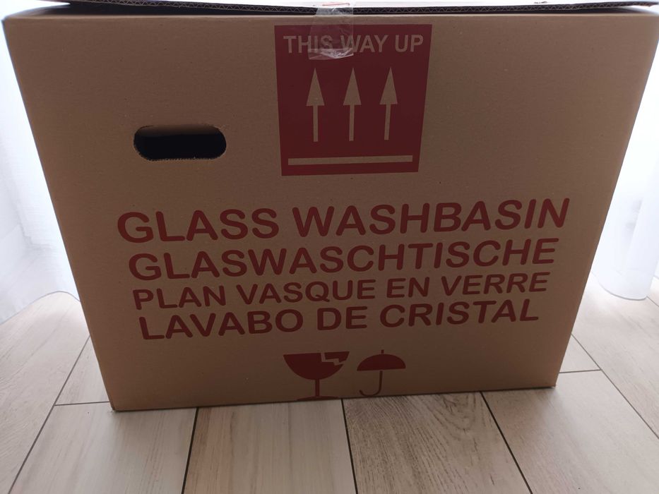 Umywalka szklana NOWA