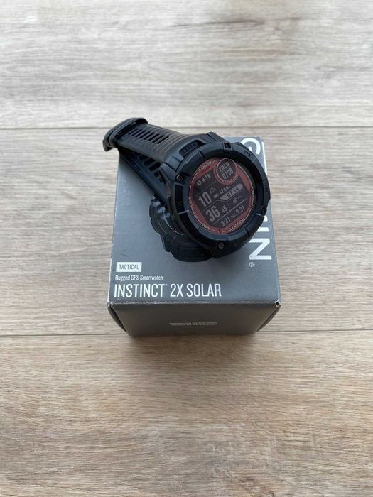 Garmin Instinct 2X Solar Tactical | Стан нового | Повний комплект | Гарантія