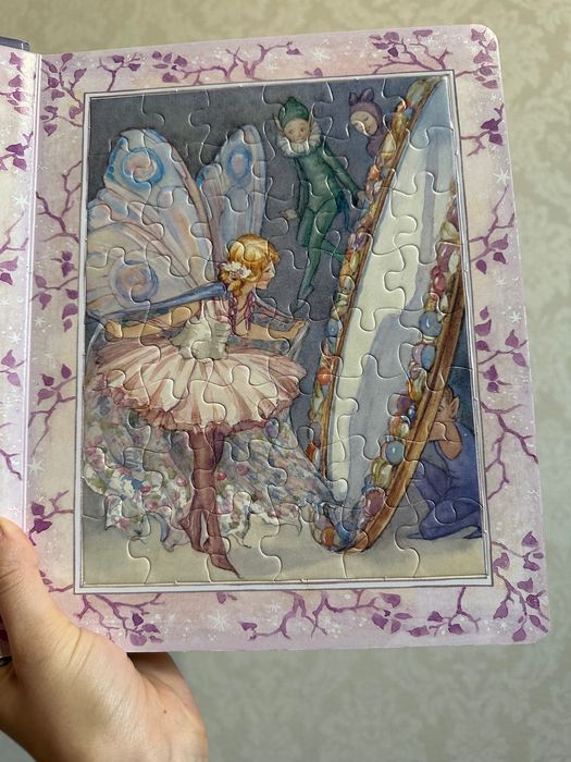 Кинига-пазл fairy jigsaw book
