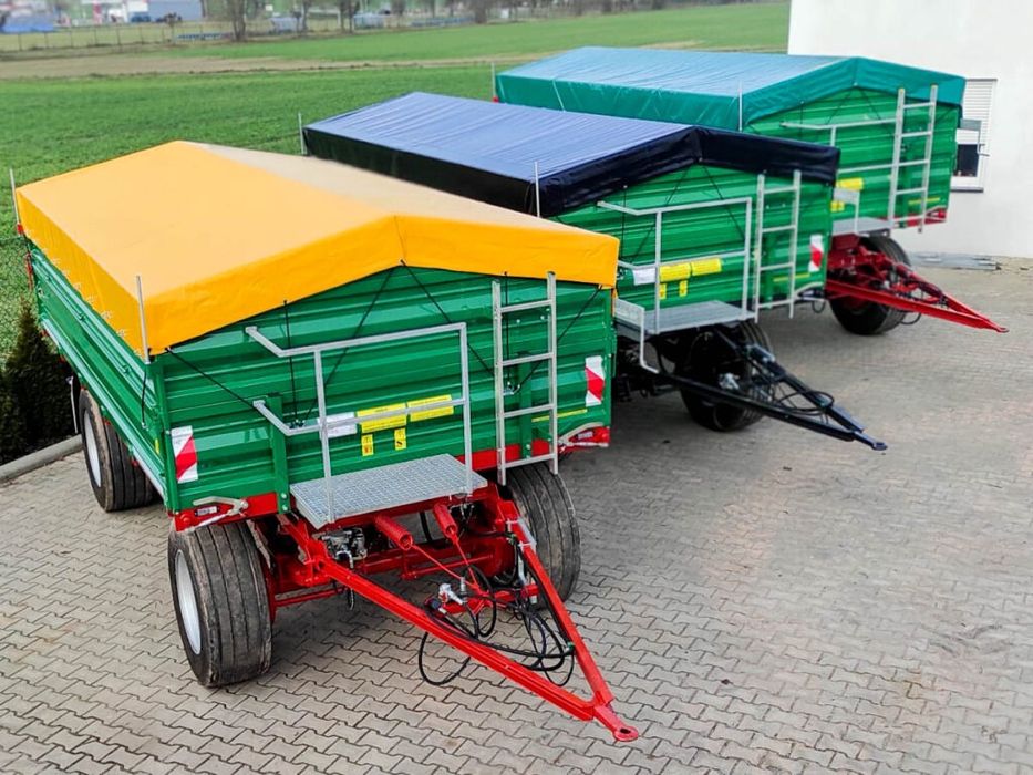 Plandeka na przyczepę zwijana gruba