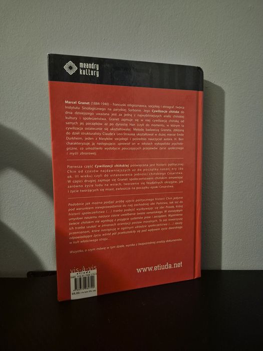 Książka "Cywilizacja chińska" Marcel Granet