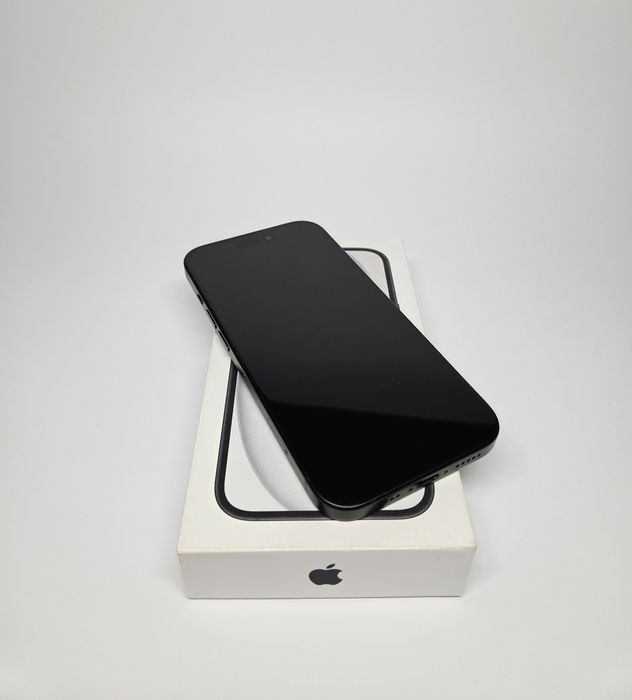 iPhone 15 Black 128 GB | Bateria 100%| Stan Bardzo Dobry