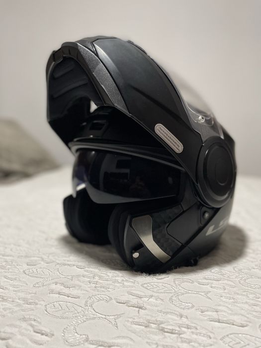 Capacete LS2 Modular Scope II Solid Matt Black tamanho XL