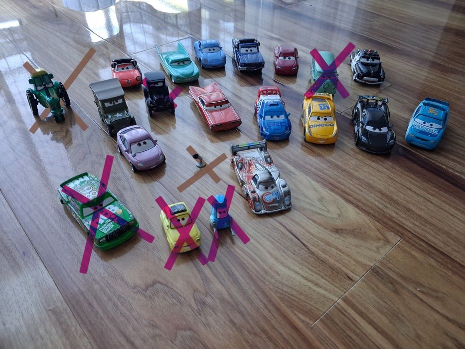 Samochodziki z bajki Auta Cars - wyprzedaż kolekcji