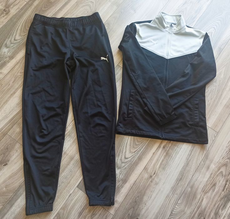 Dres damski puma xs komplet spodnie bluza